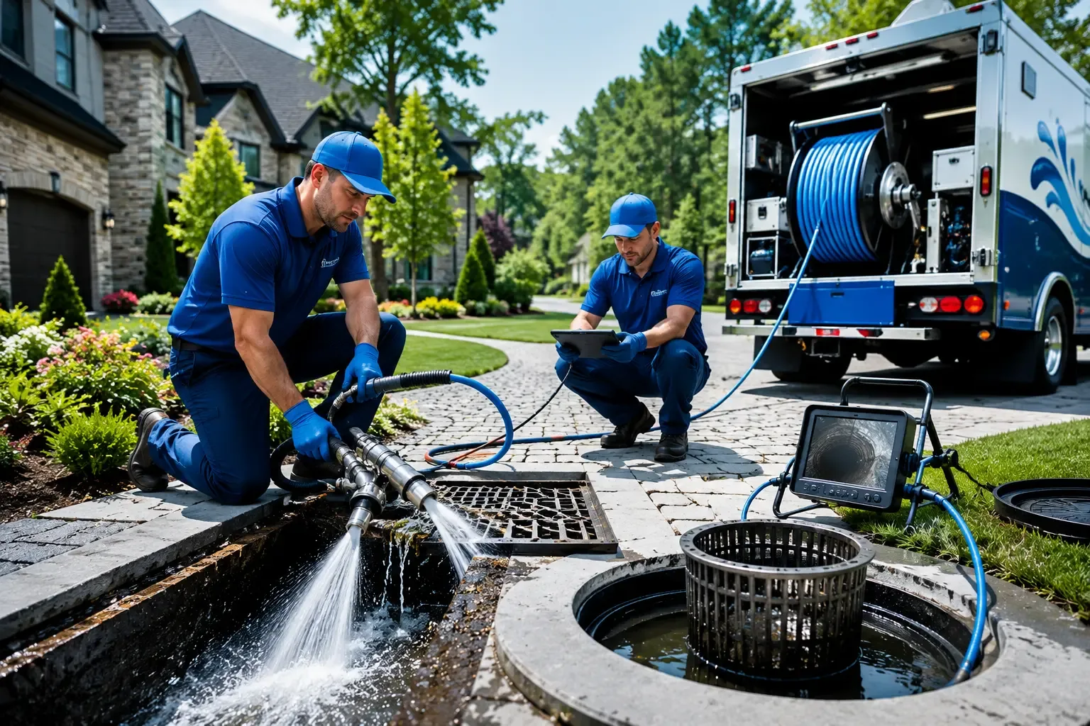 Local outdoor drain cleaning professionals in Santo, TX