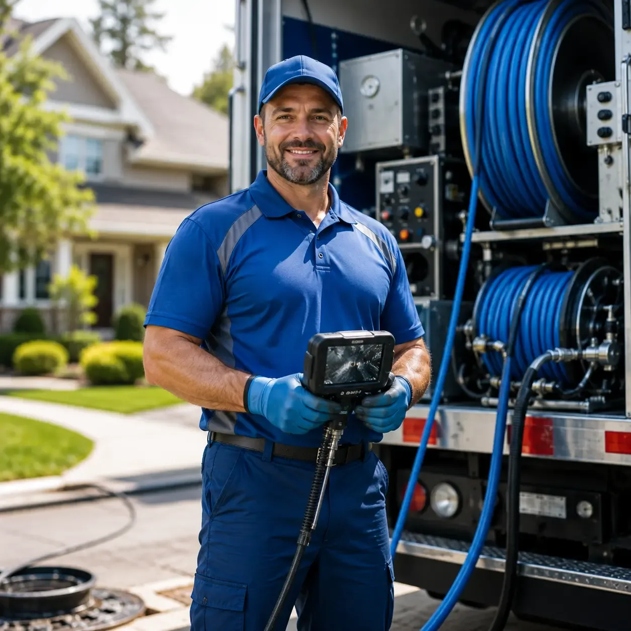 Local outdoor drain cleaning specialists in Santo, TX